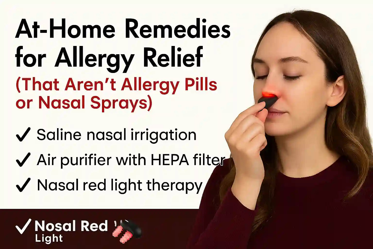 At-Home Remedies for Allergy Relief (That Aren’t Allergy Pills or Nasal Sprays)