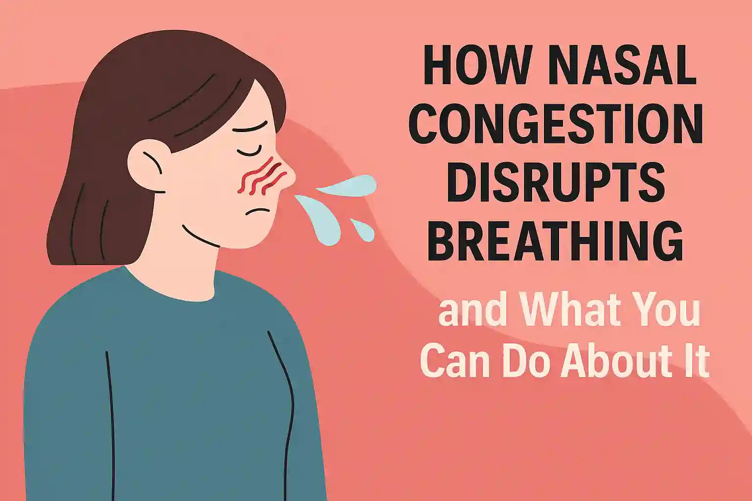 How Nasal Congestion Disrupts Breathing and What You Can Do About It