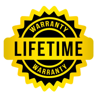 Image showing RedBud's lifetime warranty seal offered to all customers.